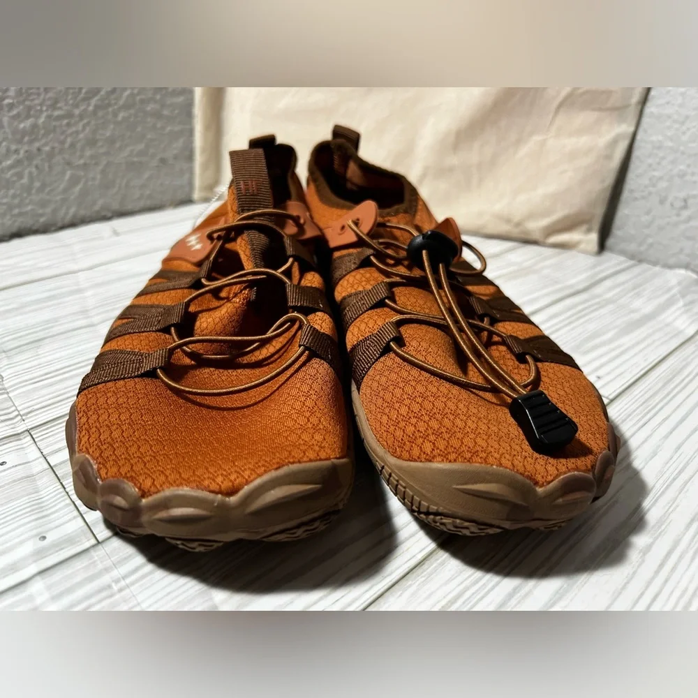 Hike footwear Caspian Adventure Outdoor Non-slip Barefoot Shoes copper men 6/6.5